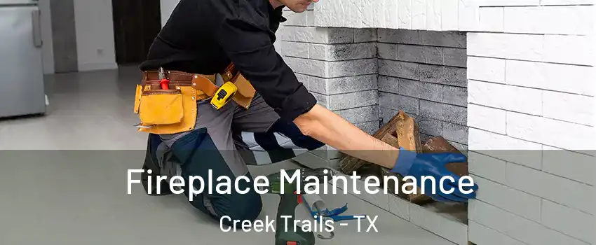 Fireplace Maintenance Creek Trails - TX