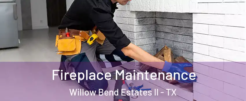 Fireplace Maintenance Willow Bend Estates II - TX