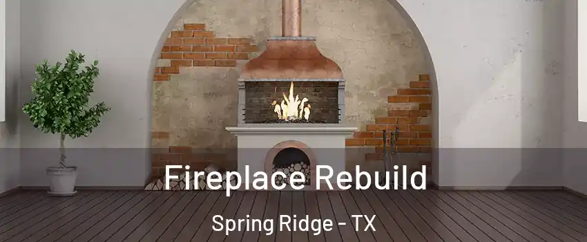 Fireplace Rebuild Spring Ridge - TX