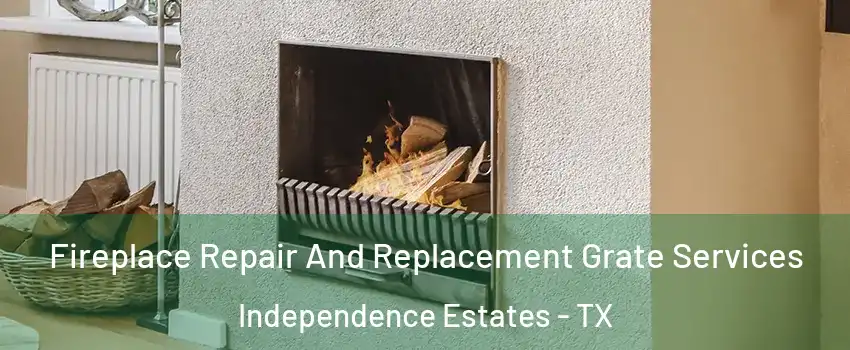 Fireplace Repair And Replacement Grate Services Independence Estates - TX