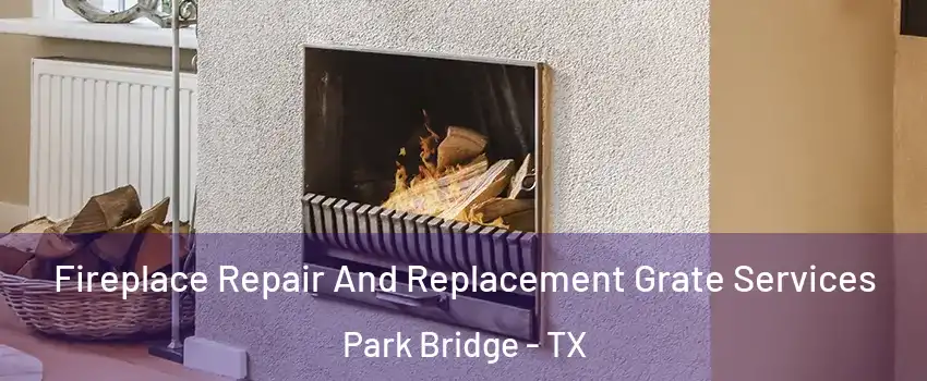 Fireplace Repair And Replacement Grate Services Park Bridge - TX