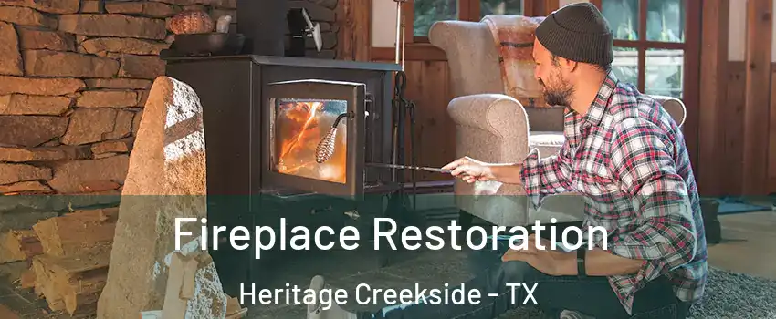 Fireplace Restoration Heritage Creekside - TX