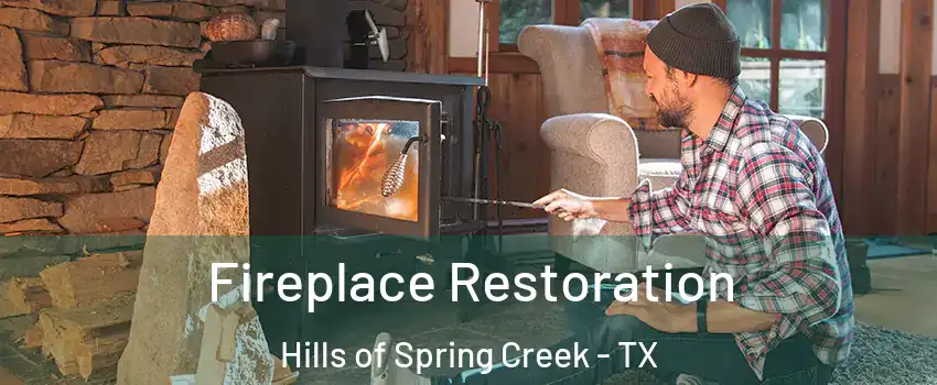 Fireplace Restoration Hills of Spring Creek - TX