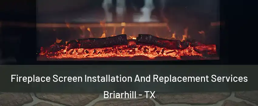 Fireplace Screen Installation And Replacement Services Briarhill - TX