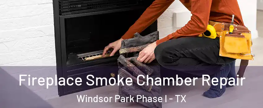 Fireplace Smoke Chamber Repair Windsor Park Phase I - TX