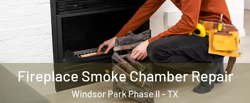 Fireplace Smoke Chamber Repair Windsor Park Phase II - TX