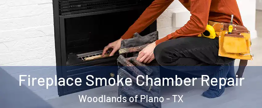 Fireplace Smoke Chamber Repair Woodlands of Plano - TX