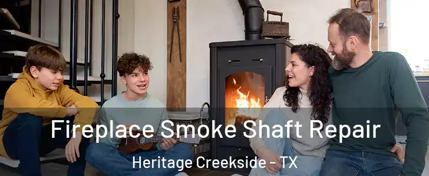 Fireplace Smoke Shaft Repair Heritage Creekside - TX