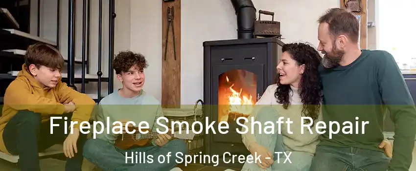 Fireplace Smoke Shaft Repair Hills of Spring Creek - TX