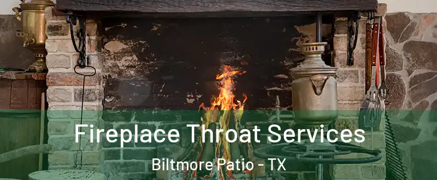 Fireplace Throat Services Biltmore Patio - TX