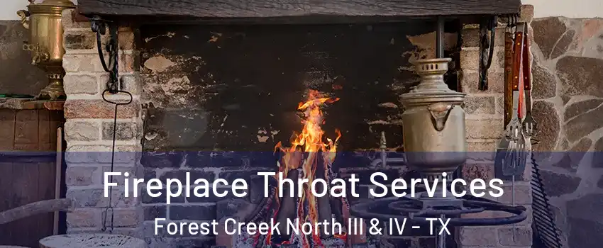 Fireplace Throat Services Forest Creek North III & IV - TX