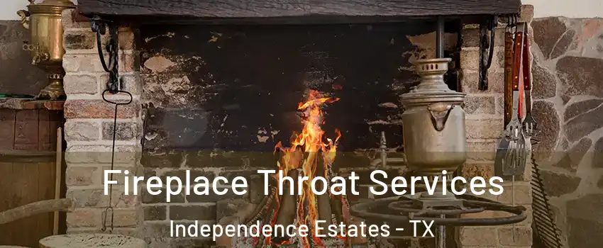 Fireplace Throat Services Independence Estates - TX