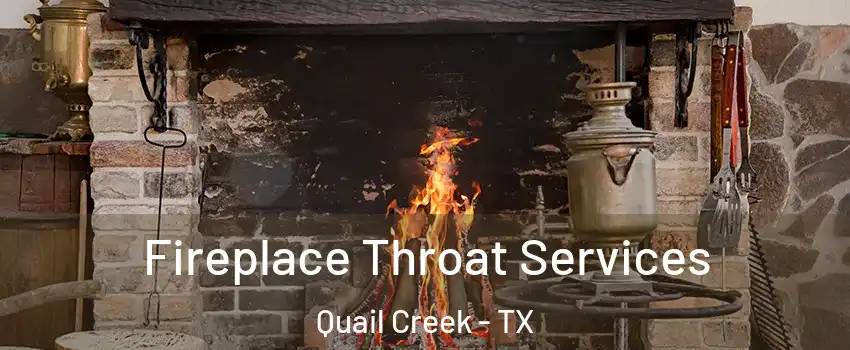 Fireplace Throat Services Quail Creek - TX