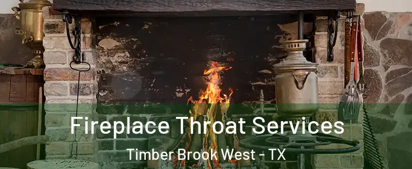 Fireplace Throat Services Timber Brook West - TX