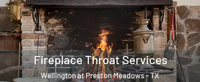 Fireplace Throat Services Wellington at Preston Meadows - TX