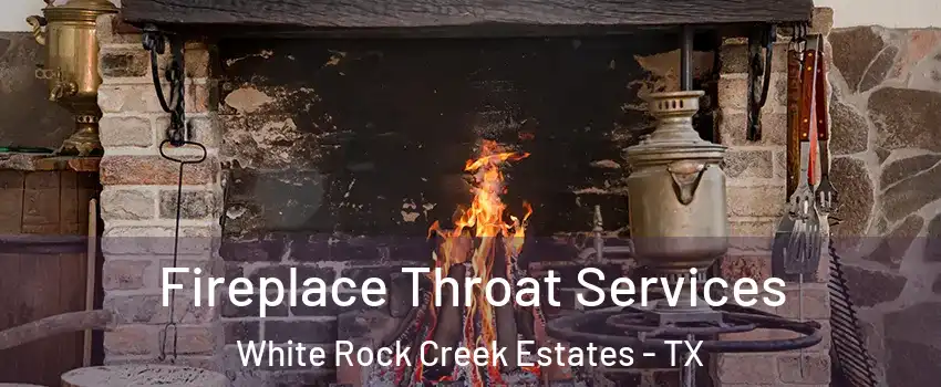 Fireplace Throat Services White Rock Creek Estates - TX