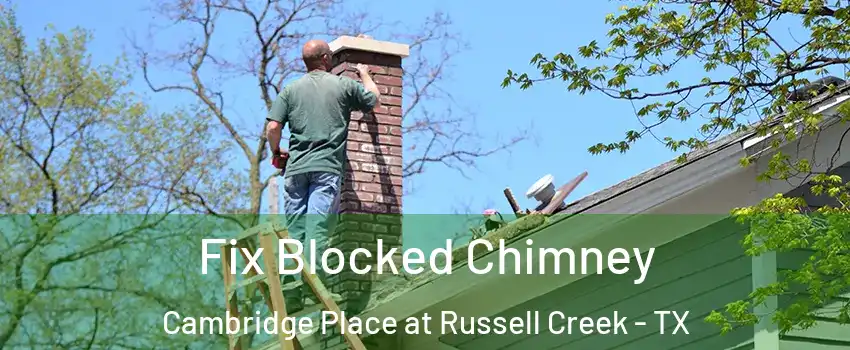 Fix Blocked Chimney Cambridge Place at Russell Creek - TX