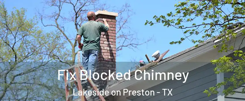 Fix Blocked Chimney Lakeside on Preston - TX