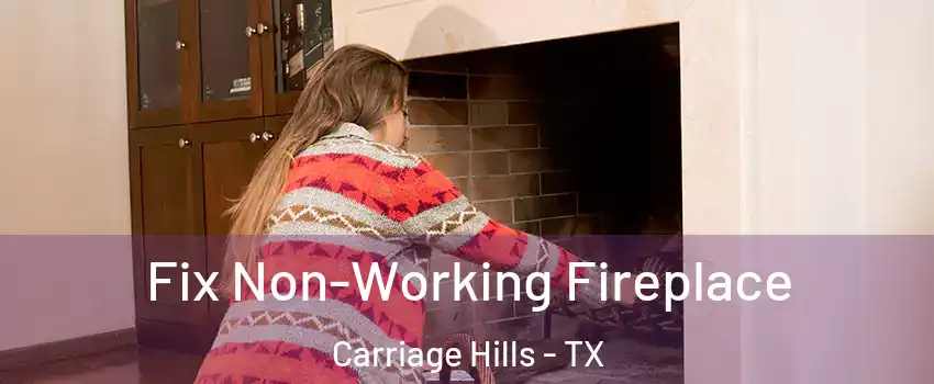 Fix Non-Working Fireplace Carriage Hills - TX