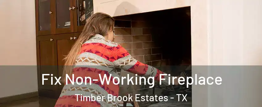 Fix Non-Working Fireplace Timber Brook Estates - TX