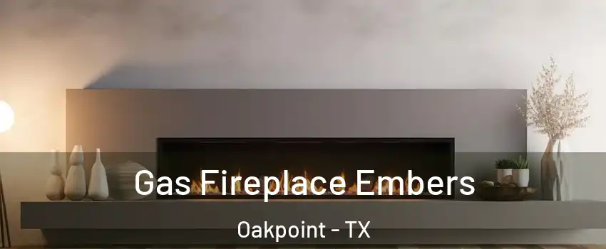 Gas Fireplace Embers Oakpoint - TX