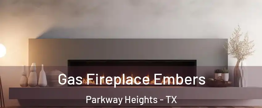 Gas Fireplace Embers Parkway Heights - TX