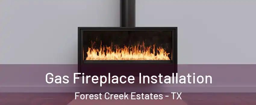 Gas Fireplace Installation Forest Creek Estates - TX