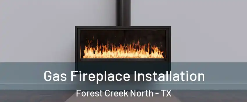 Gas Fireplace Installation Forest Creek North - TX