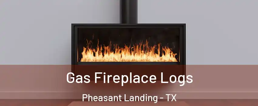 Gas Fireplace Logs Pheasant Landing - TX