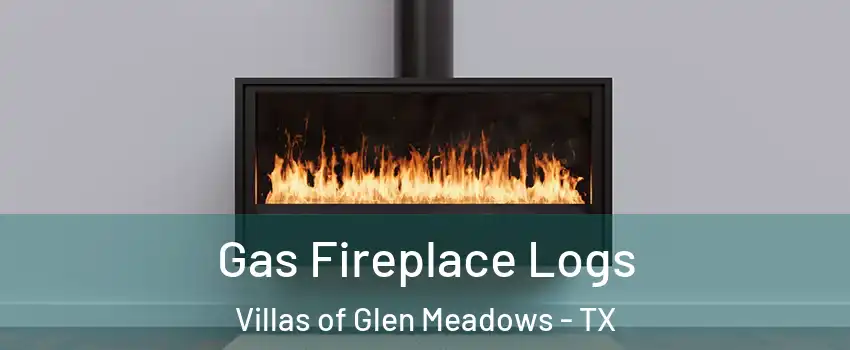 Gas Fireplace Logs Villas of Glen Meadows - TX