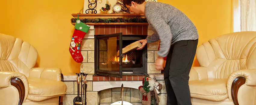 Gas to Wood-Burning Fireplace Conversion Services in Crestwood, Texas