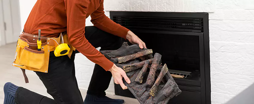 Fireplace Interior Sweeping in Town Homes 1 at Legacy Town Center, TX