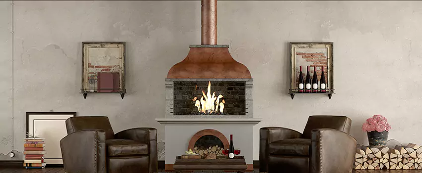 Thelin Hearth Products Providence Pellet Insert Fireplace Installation in Crestwood, TX