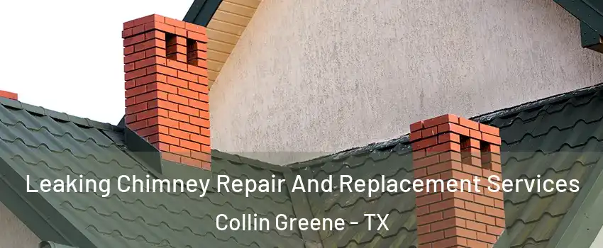 Leaking Chimney Repair And Replacement Services Collin Greene - TX