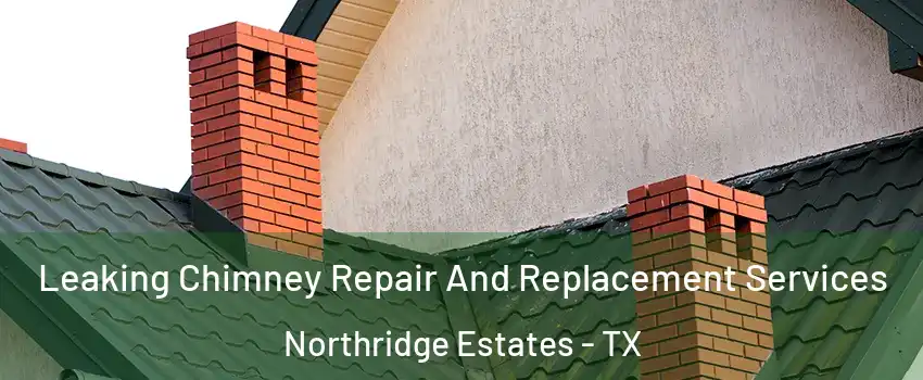 Leaking Chimney Repair And Replacement Services Northridge Estates - TX