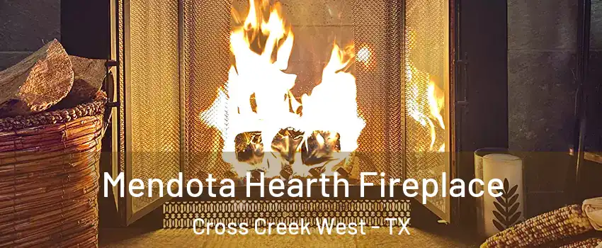 Mendota Hearth Fireplace Cross Creek West - TX