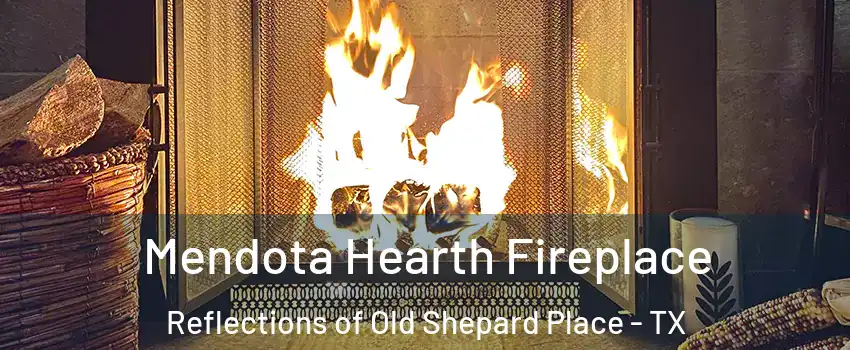 Mendota Hearth Fireplace Reflections of Old Shepard Place - TX