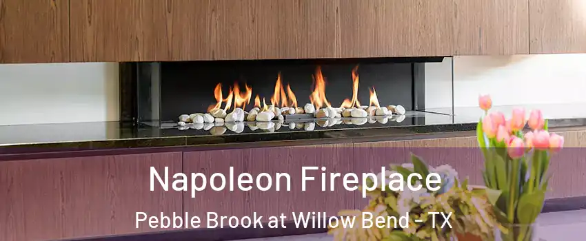 Napoleon Fireplace Pebble Brook at Willow Bend - TX