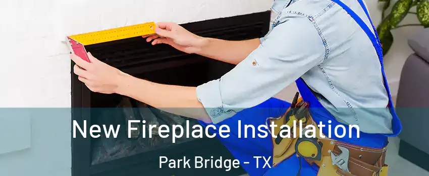 New Fireplace Installation Park Bridge - TX