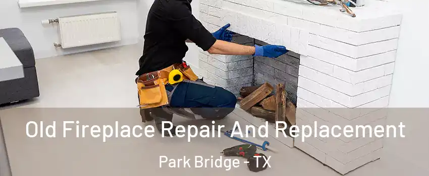 Old Fireplace Repair And Replacement Park Bridge - TX