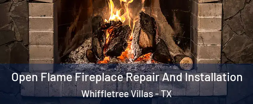 Open Flame Fireplace Repair And Installation Whiffletree Villas - TX