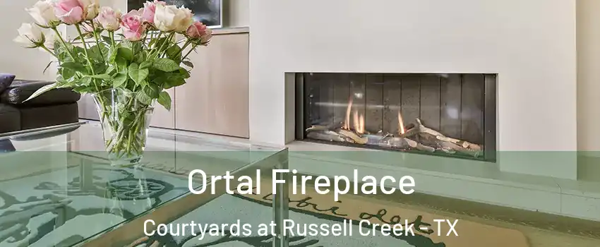 Ortal Fireplace Courtyards at Russell Creek - TX