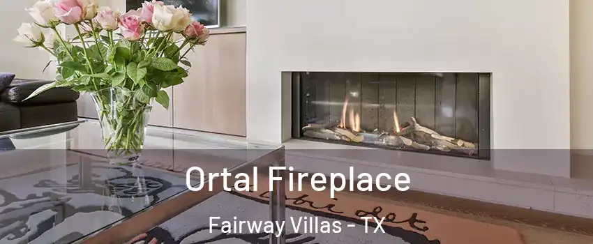 Ortal Fireplace Fairway Villas - TX