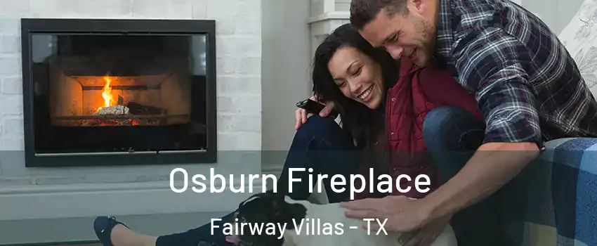 Osburn Fireplace Fairway Villas - TX