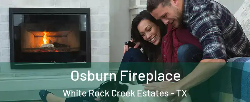 Osburn Fireplace White Rock Creek Estates - TX