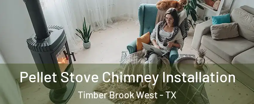 Pellet Stove Chimney Installation Timber Brook West - TX