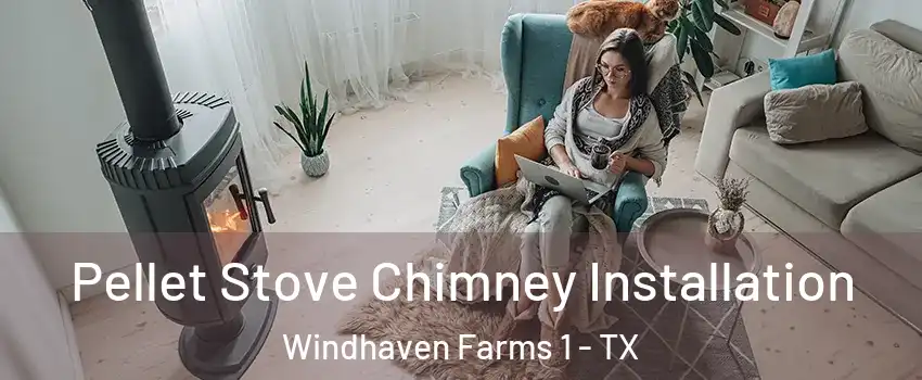 Pellet Stove Chimney Installation Windhaven Farms 1 - TX