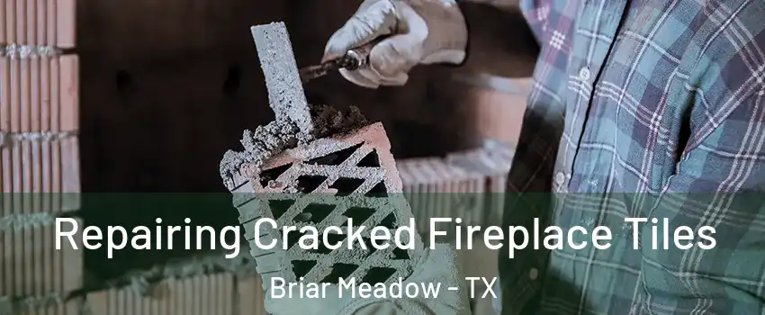 Repairing Cracked Fireplace Tiles Briar Meadow - TX