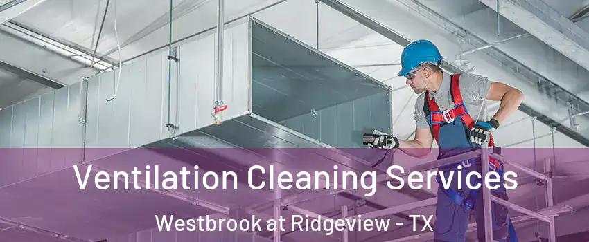 Ventilation Cleaning Services Westbrook at Ridgeview - TX