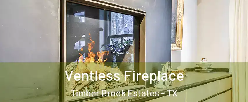 Ventless Fireplace Timber Brook Estates - TX